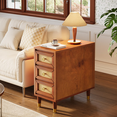 Side Table with Storage