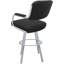 Tabouret pivotant rembourré avec structure en métal Northerly-744556406-768274259