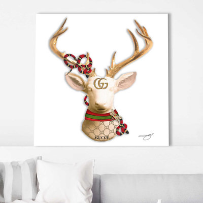 Gucci Deer (Square) par By Jodi - impression