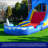 HeroKiddo Ocean Shark Inflatable Water Slide Bounce House Combo (with Pool and Blower)
