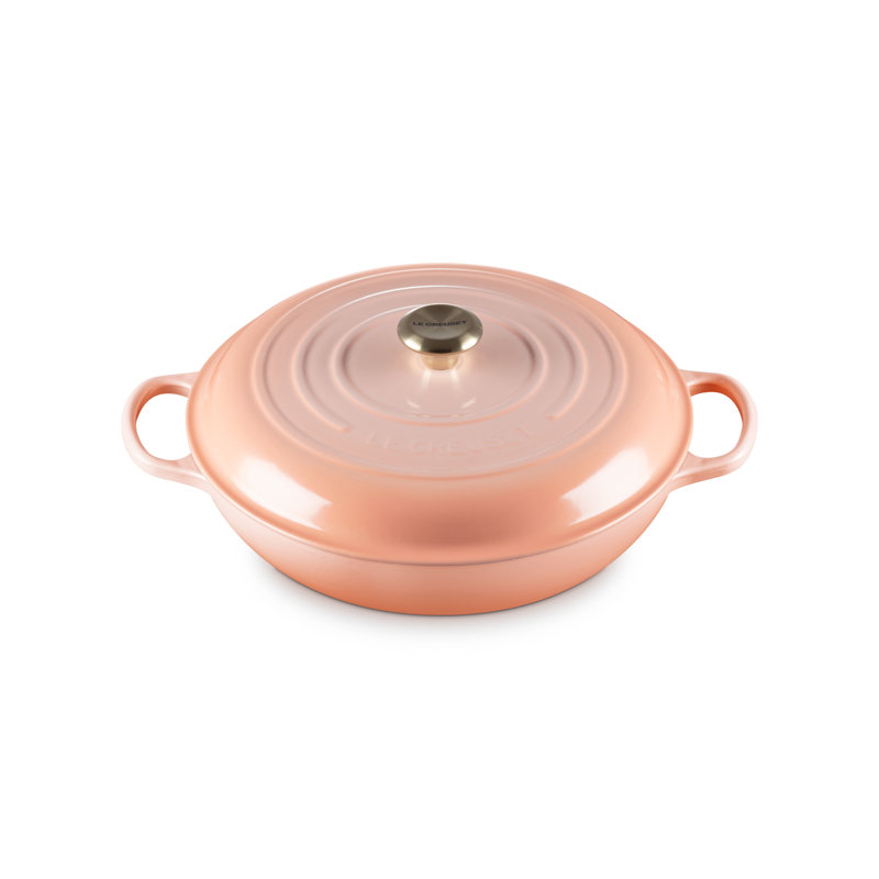 3.5 Qt. Signature Braiser - Peche, 5 quarts