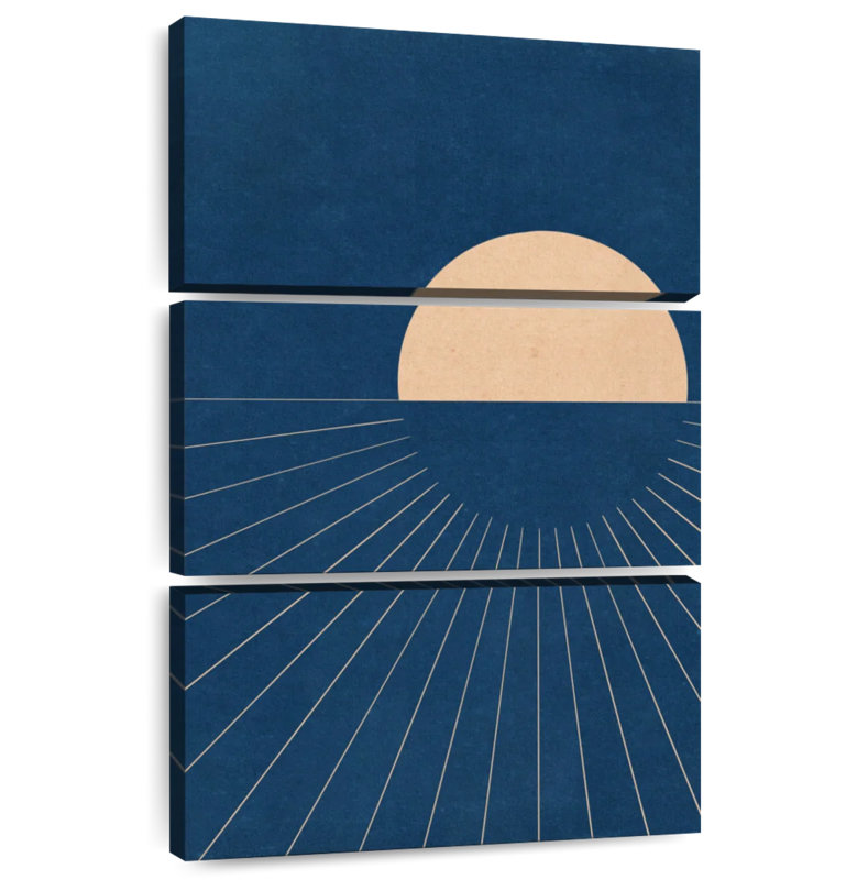 Oberle Mod Sunset, 74" H x 48" W