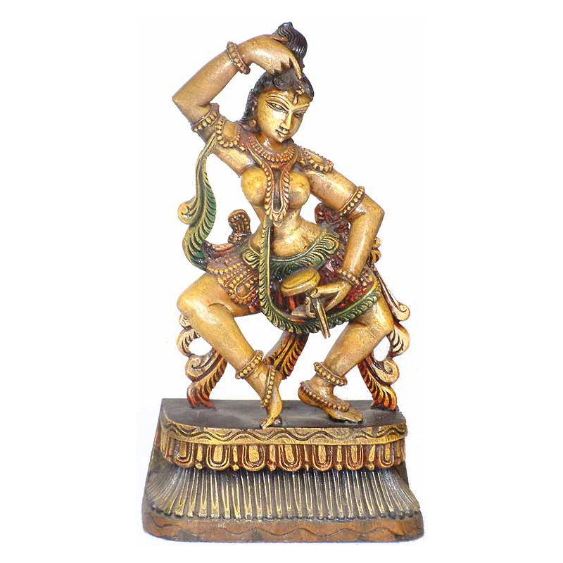 Dame appliquant le kumkum