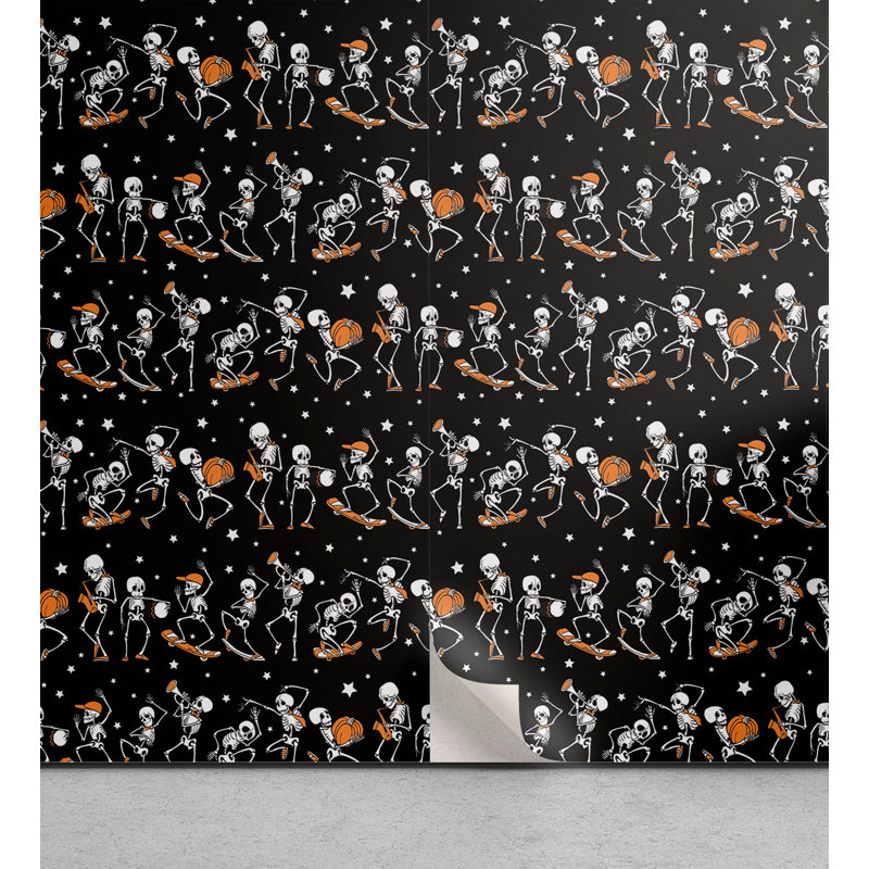 Rouleau de papier peint adhésif Faliero, L 13 po x L 100 po