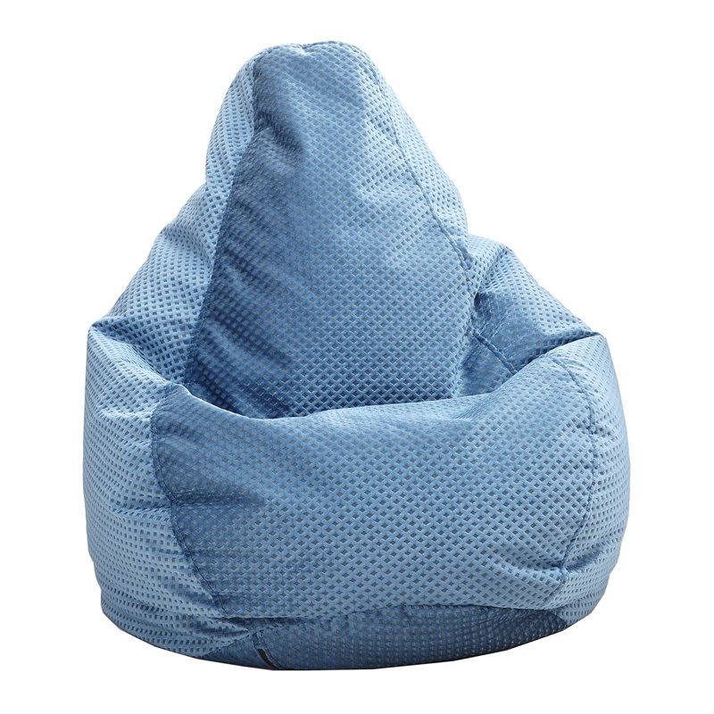 Petit fauteuil poire, Bleu