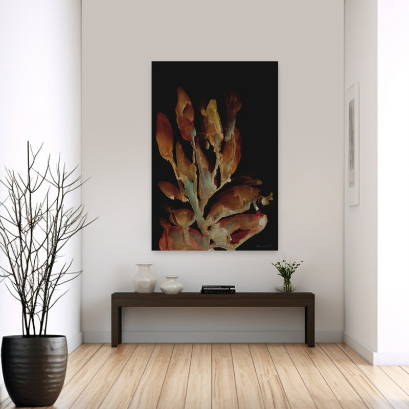 Art contemporain, art contemporain abstrait, H 60 po x l 40 po