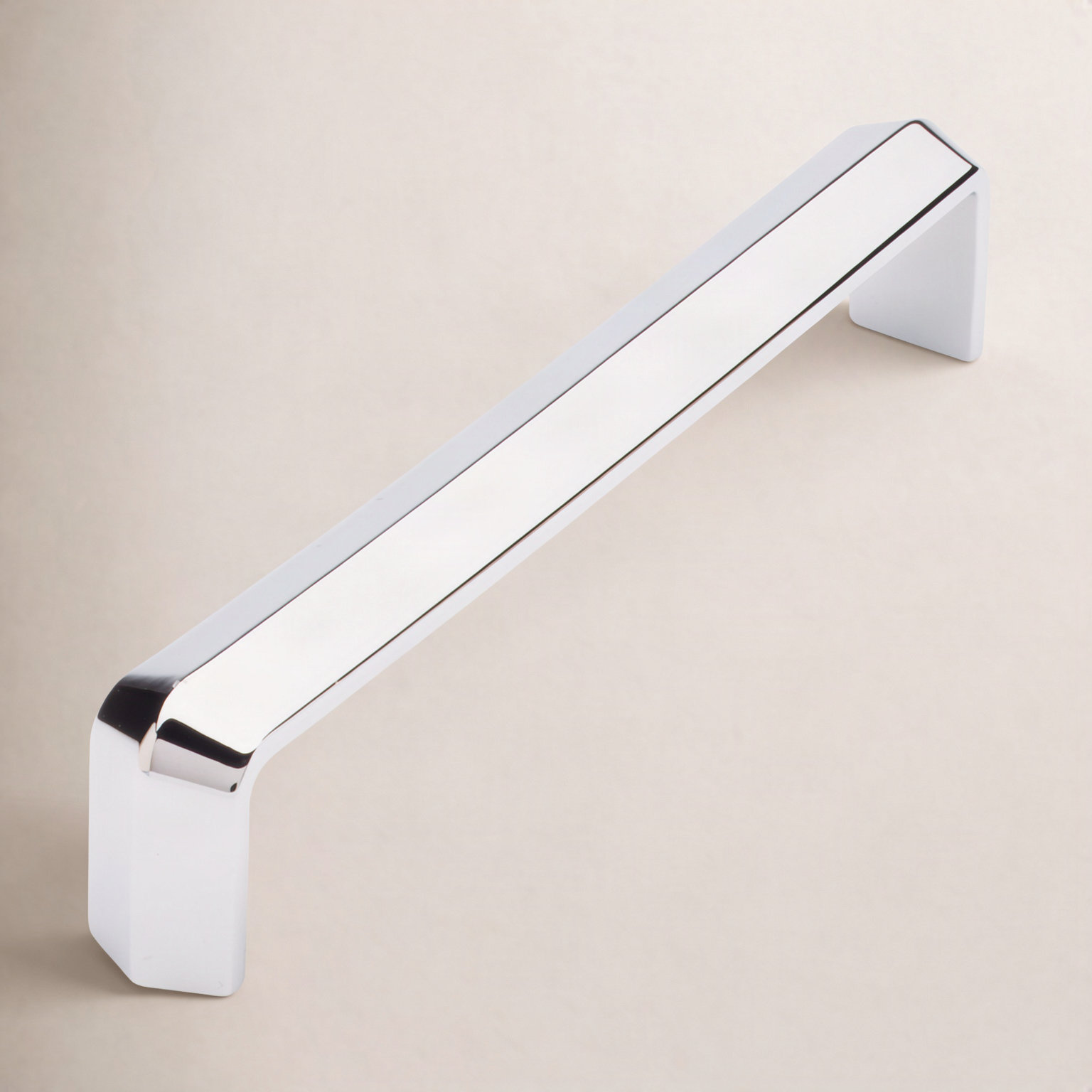 Eternity Bar Cabinet Pull, Polished Chrome, 8"