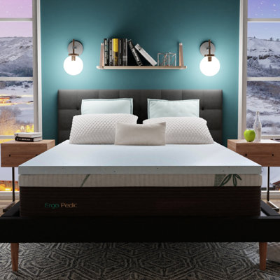 Zenwave 3"" Memory Foam Topper -  Ergo-Pedic, T3CBD-T75