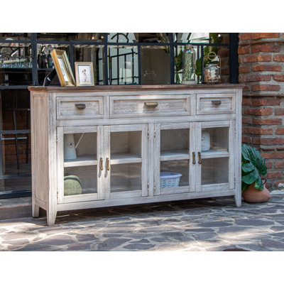 Sahara 67'' Solid Wood Sideboard