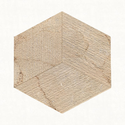 Carreau de marbre hexagonal, marbre de Carrare, marbre naturel, pour le mur et le sol, carreau de marbre poli, pierre naturelle, 1 boîte de 12 pièces