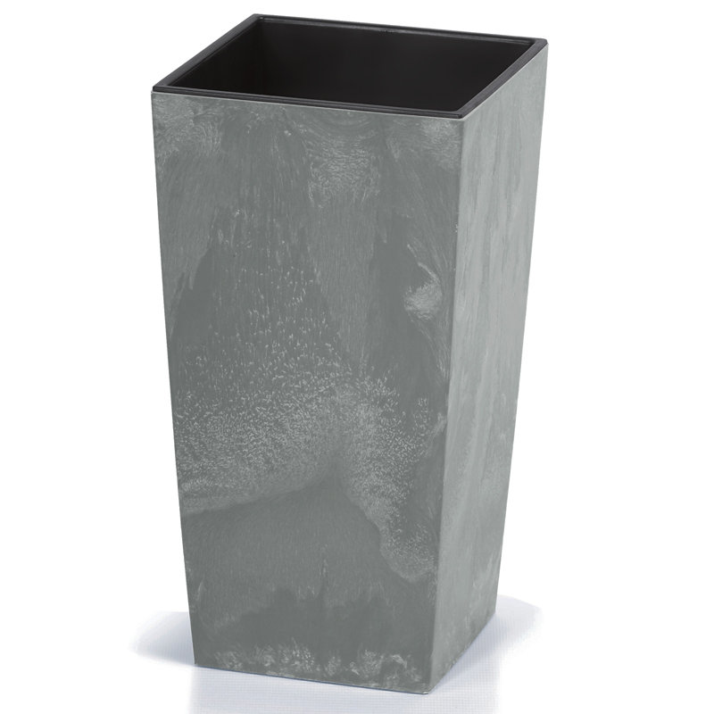 Baxman Planter, Grey/Brown/Blue, 70cm H x 40cm W x 40cm D