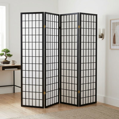 Cloison de style Shoji Niemann 70,5 pouces