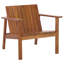 Chaise de patio + repose-pieds Kevinson