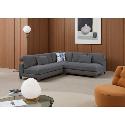 Canapé modulaire rembourré 3 pièces Soffie