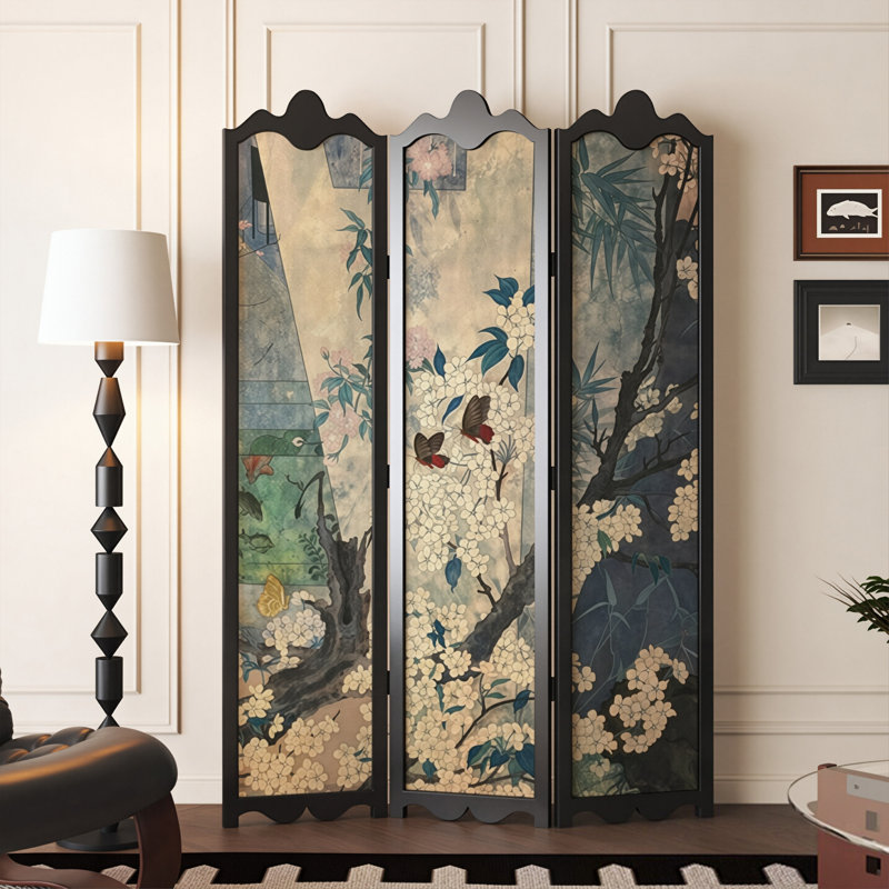 Room Divider, 78.74" H x 70.87" W x 1.18" D