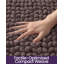 Tapis de bain 43x24, tapis de bain en chinelle antidérapant et lavable, taupe foncé-269545159