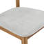 Chaises de salle à manger modernes, dossier creux, pour les chaises de salle à manger à la maison. Ensemble de 2-129672884