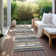 Machine Washable Indoor/Outdoor Chayden ACN1019 Charcoal Rug