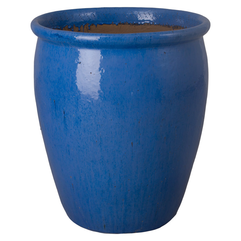 Honig Handmade Ceramic Pot Planter, 33" H x 29" W x 29" D