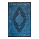 Fine Vibrance One-of-a-Kind 6' 8" X 9' 10" Hand Knotted Area Rug