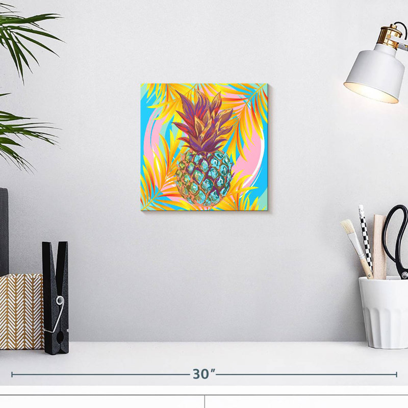 Ananas de palmier tropical Yarlin, H 10 po x l 10 po