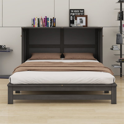 Murphy Bed With Built-In Charging Station