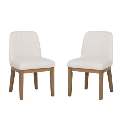 Tucker Cream Upholstered Side Chairs