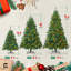 Arbre de Noël artificiel 7,5 pi avec 7,5 pieds de branches et 550 lumières DEL-746932198