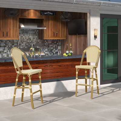 Varda Aluminum Outdoor 30'' Bar Stool