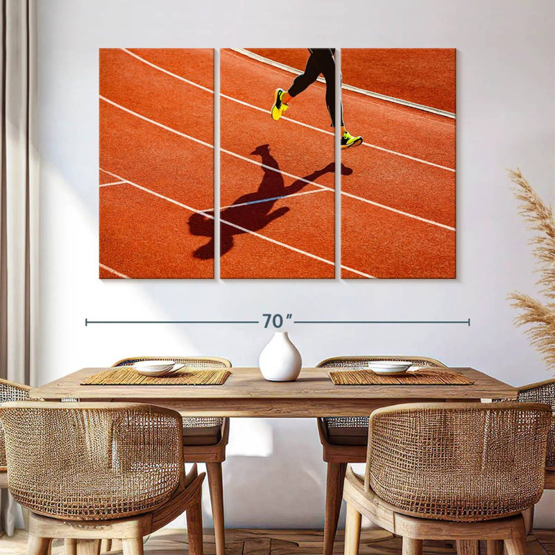Levitating Runner, 42" H x 65" W