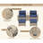 Griscelda Wicker 4 - Person Patio Conversation Sets with Cushions-88476715-88476716