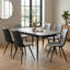 Benedick Kitson Tufted Side Chair in Grey