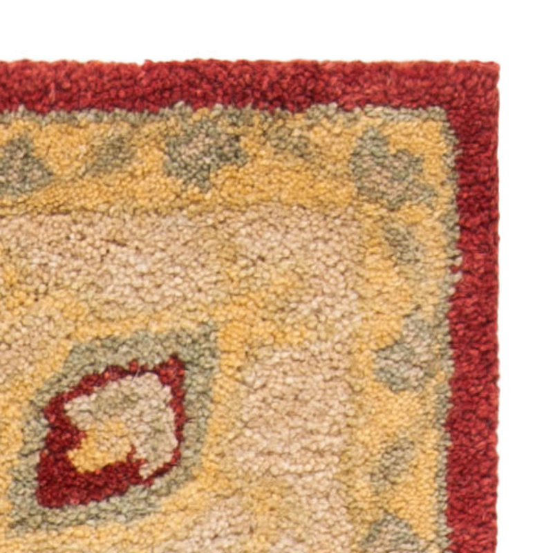 Oriental Wool Hand Woven Area Rug, Rectangle 183 x 274cm