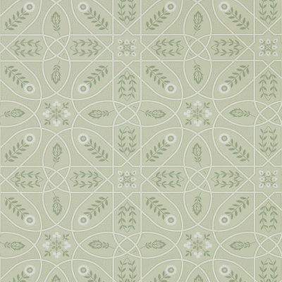 Brophy Trellis 10.05m x 68.6cm Matte Wallpaper Roll
