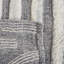 Tapis gris foncé / ivoire fait à la main Seri-656760445