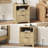 17.7'' Fluted Nightstand With Charging Station-577559813