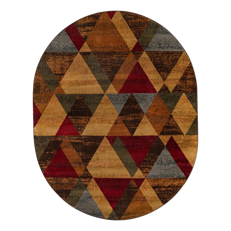 Tapis café Rugs.com Orafio, Ovale 7 pi 10 po x 10 pi