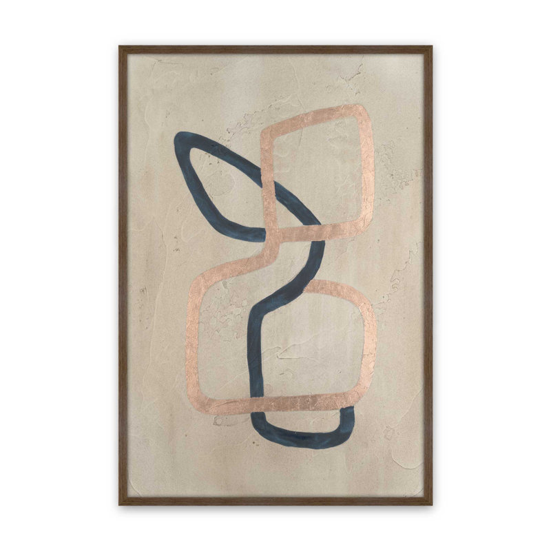 Impression sur toile embelli «Overpass I» par Vanna Lam, H 40 po x l 30 po, Impression sur cadre ouvert sans papier mat, Brun