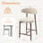 Upholstered 25'' Counter Stool with Solid Wood Frame-1871850528-1871850529