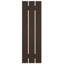 Volets en composite à trois planches EnduraCore l 17 1/8 po x H 54 po, brun raisin (par paire - quincaillerie non incluse)