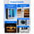 24 Inch Wine Beverage Refrigerator Under Counter, Small Beverage Refrigerator With Glass Door, Stainless Steel Wine Fridge