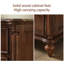 Nut-brown Solid Wood Rectangular Dressers & Chests