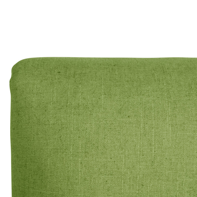 Tabouret de bar et de comptoir Sylva, Tabouret de comptoir (siège d'une hauteur de 26 p, Espresso, Vert palmier aquarelle