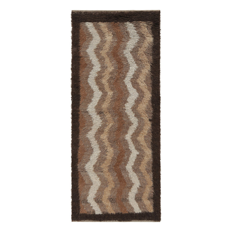 One-of-a-Kind 2'6”x6'9” Hand Knotted Area Rug