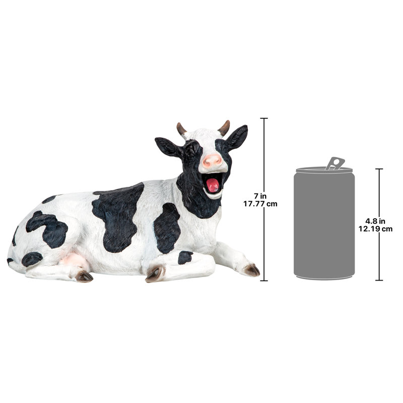 Statue vache riante