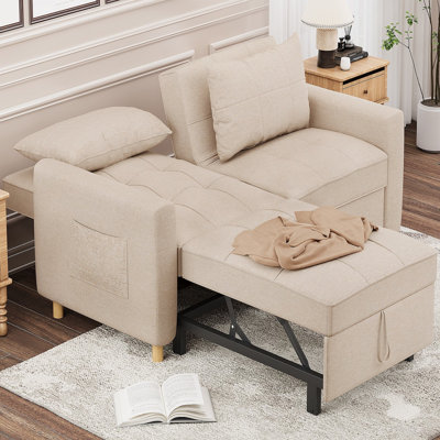 Borchert 2 Seater Fabric Sofa Bed