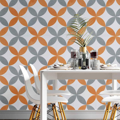 Ahmara 126" L x 24" W Smooth Self-adhesive Wallpaper Roll