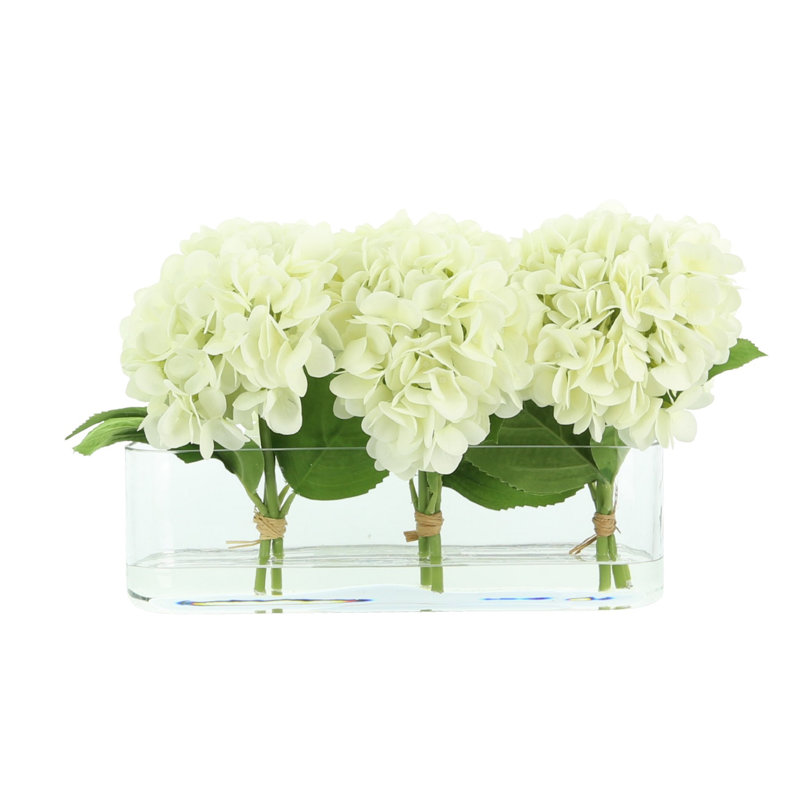 Hydrangea Arrangement, White