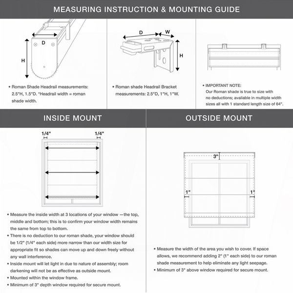 Dimensions du produit
