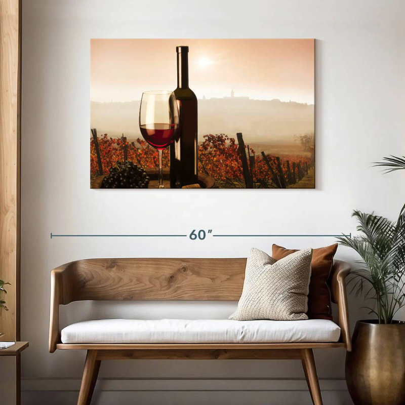 Yarlin Santa Barbara Vineyard, H 30 po x l 45 po